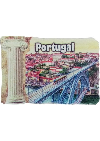 Portekiz Temalı Sütun Magnet