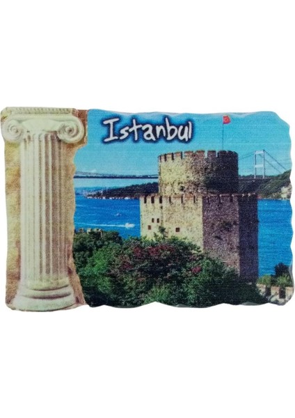 Istanbul Temalı Sütun Magnet