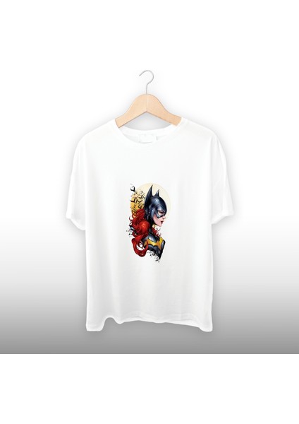 Batman Kız Detaylı Unisex Tişört