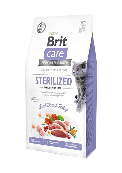 Brit Care Sterilized Weight Control Kısır Kedi Maması 7 kg