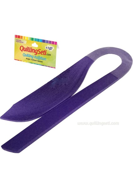 Seti 3mm Mor Renk Quilling Kağıdı - 100'LÜ fiyatları