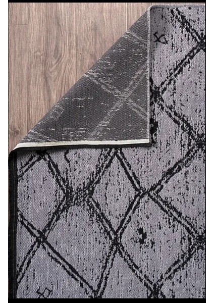 Halı Aqua Pamuklu Kolay Temizlenen Yumuşak Modern Dokuma Kesme Kilim Halı