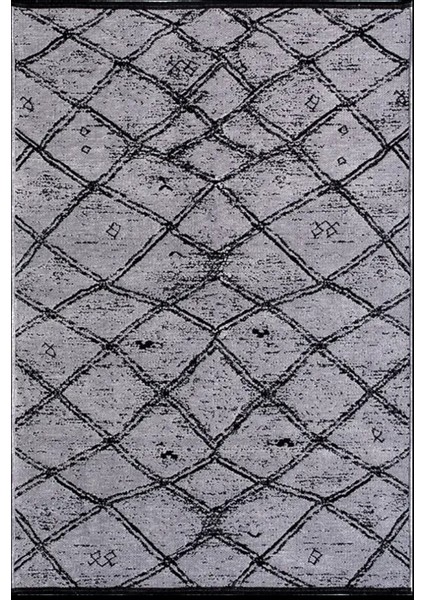 Halı Aqua Pamuklu Kolay Temizlenen Yumuşak Modern Dokuma Kesme Kilim Halı