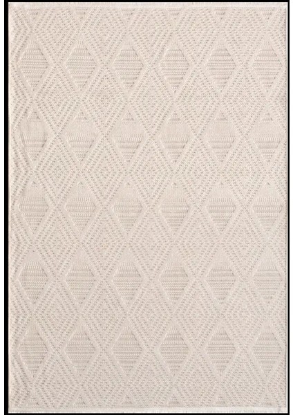 Halı Aqua Pamuklu Kolay Temizlenen Yumuşak Modern Dokuma Kesme Kilim Halı