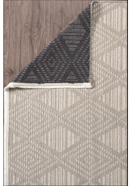 Halı Aqua Pamuklu Kolay Temizlenen Yumuşak Modern Dokuma Kesme Kilim Halı