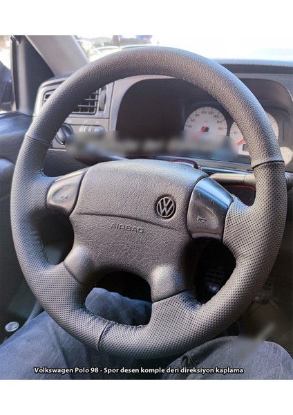 Volkswagen Polo Araca Özel Dikmeli Direksiyon Kılıfı 1998 – 2000