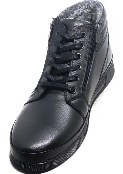 Büyük Numara Deri Bot Rahat Kalıp 45-46