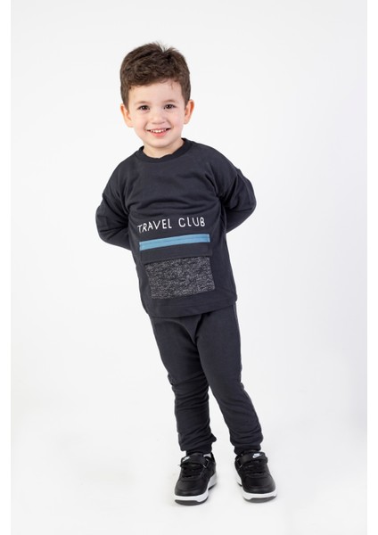Erkek Çocuk Travel Club Baskılı Eşofman Takımı fiyatları