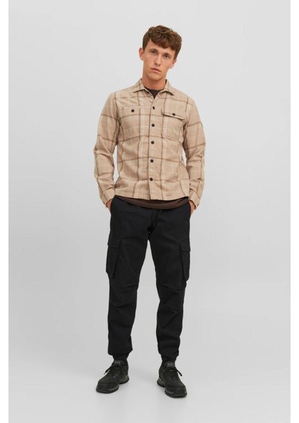 Jack & Jones 12242264 FW Jpstkane Jjnoah Cuffed Cargo Noos Erkek Cargo Pantolon