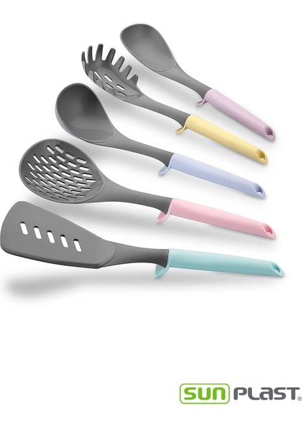 Bonita Serisi Standlı Servis Sunum Takımı 6'lı - Bpa Free Kaliteli Yapışmaz Sert Plastik fırsatları