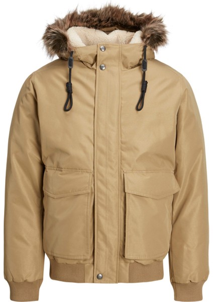 Kahve Erkek Mont 12236034_JJDAVID Bomber Jacket