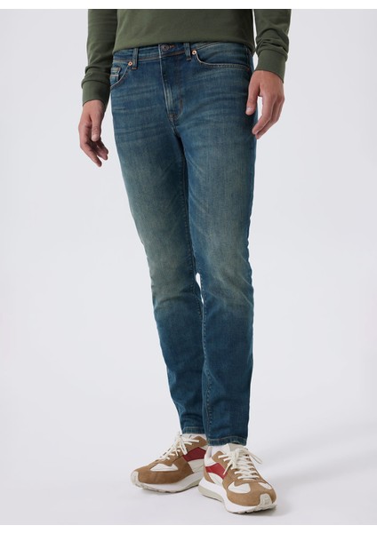 Normal Bel Skinny Fit Erkek Denim Pantolon 241 Lcm 121059 Jeff Ferb Nıle Blue fiyatları