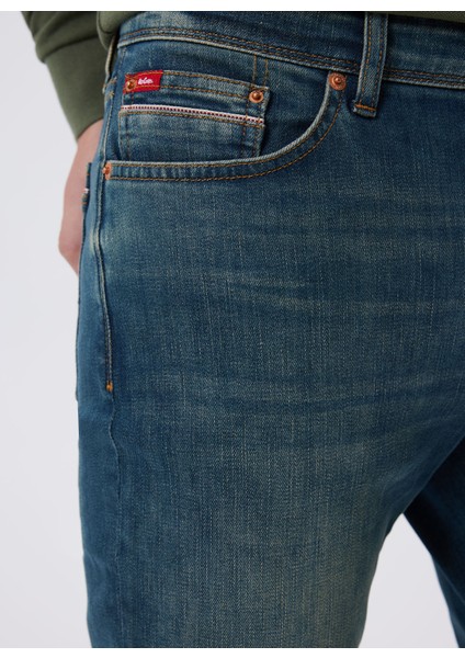 Normal Bel Skinny Fit Erkek Denim Pantolon 241 Lcm 121059 Jeff Ferb Nıle Blue modelleri