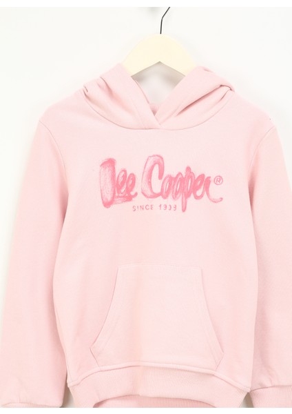 Baskılı Kız Çocuk Pembe Sweatshırt 241 Lcg 241005 Elena Pembe