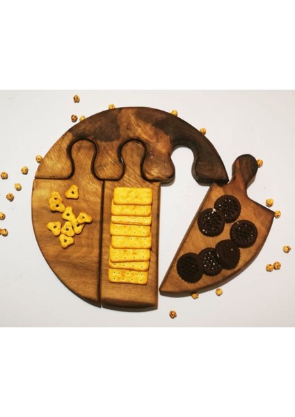 Puzzle Ahşap Sunumluk