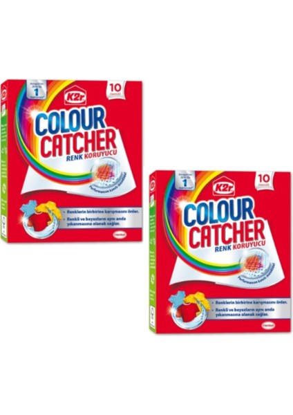 Colour Catcher Renk Koruyucu Mendil 10'lu 2 Paket