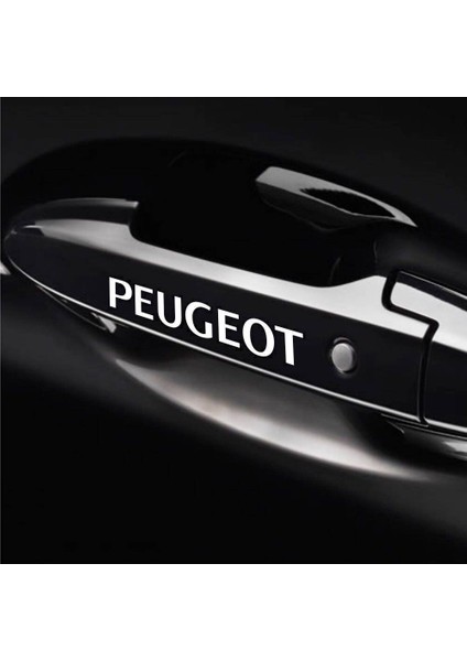 Peugeot Kapı Kolu Sticker 10ADET Md2