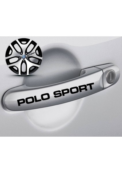 Polo Sport Kapı Kolu Sticker 10ADET