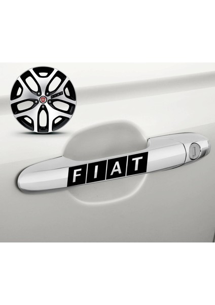 F Iat Kapı Kolu Sticker 10ADET