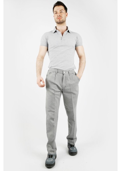 Erkek Doktor Hemşire Aşçı Hizmetli Pantolon Alpaka Kumaş Kareli fırsatları