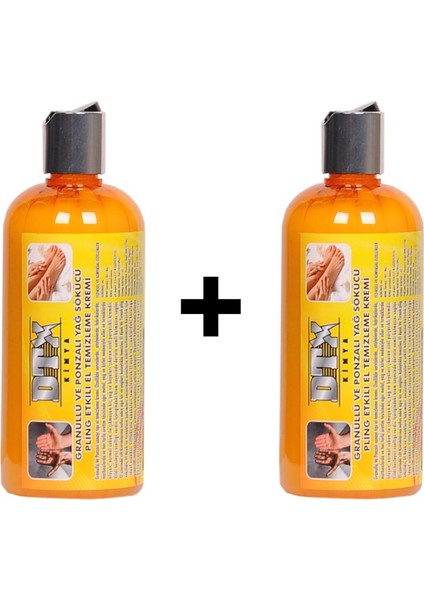 2 Adet Yumuşatıcı Granüllü El ve Ayak Peelingi 400 ml