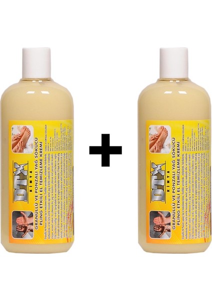 2 Adet Nemlendirici Granüllü El ve Ayak Peelingi 400 ml