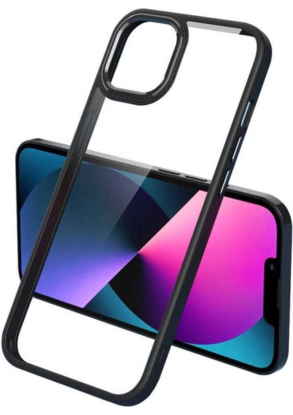 Apple iPhone 12 Kılıf Krom Kapak