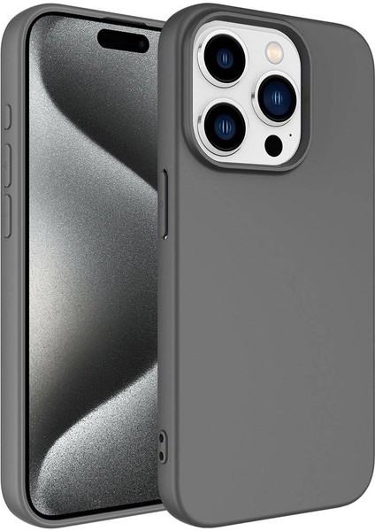 Apple iPhone 15 Pro Kılıf Lsr Lansman Kapak