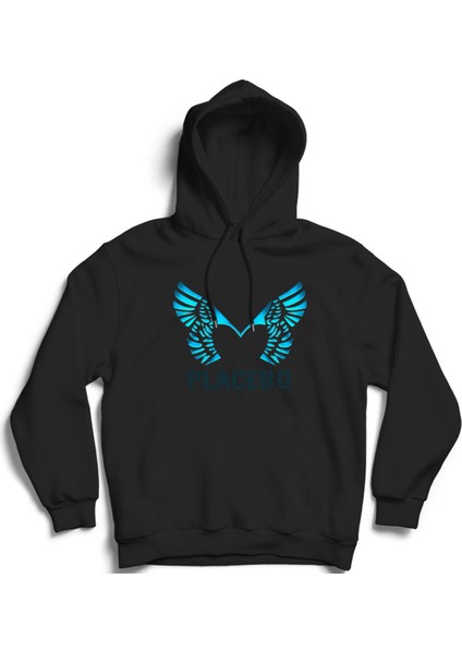 Placebo, Wings, Rock Metal Kapüşonlu Sweatshirt Hoodie
