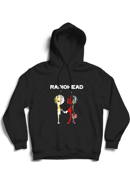 Radiohead, Seven, Rock Metal Kapüşonlu Sweatshirt Hoodie
