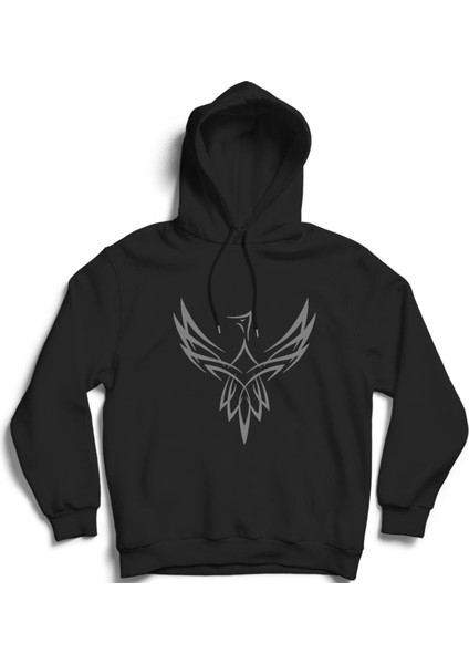 Anka Kuşu, Phoenix Bird Kapüşonlu Sweatshirt Hoodie