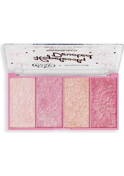 X Grease Hopelessly Devoted Highlighter Palette Palet fiyatları