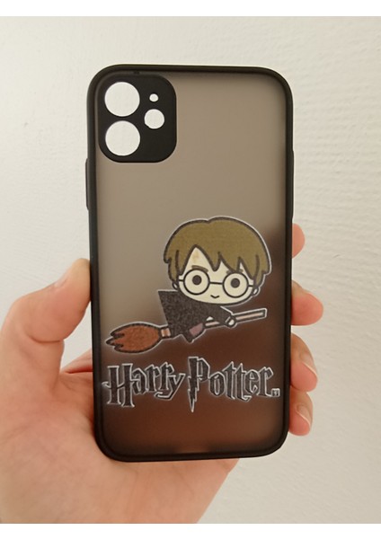 Iphone 11 Harry Potter Tasarım Telefon Boyun Askılı Set Kılıf