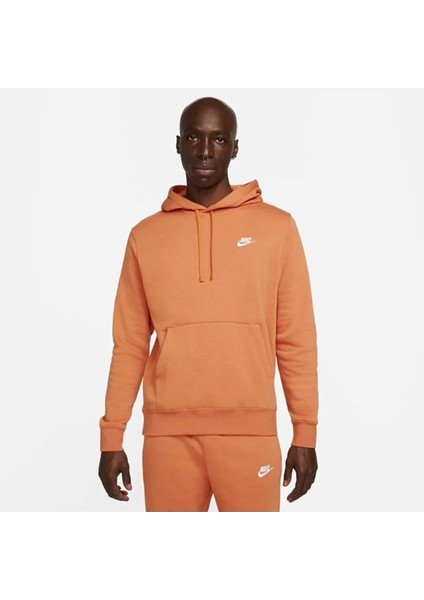 M Nsw Club Hoodie Po Bb Kapüşonlu Erkek Sweatshirt - BV2654
