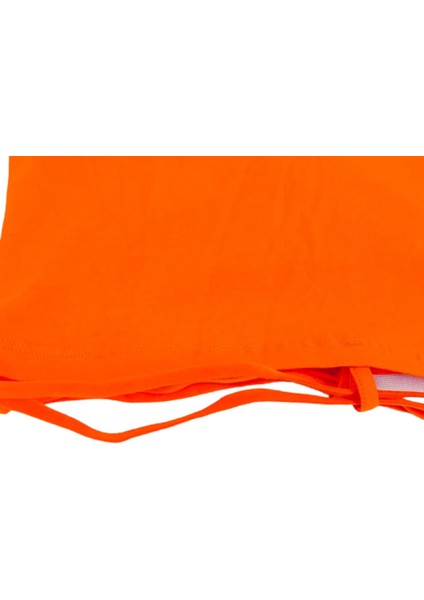 Kız Çocuk Crop T-Shirt Turuncu fırsatları