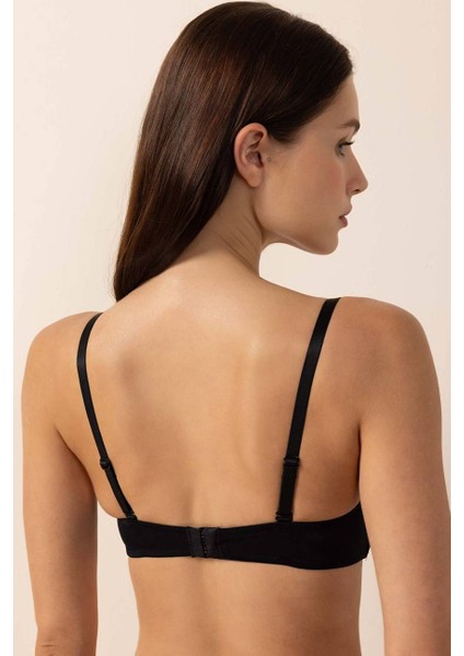 3656 Siyah Straplez Sütyen modelleri