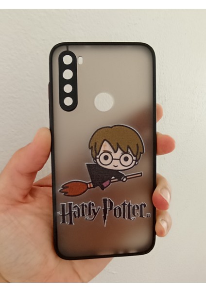 Xiaomi Redmi Note 8 Harry Potter Tasarım Telefon Boyun Askılı Set Kılıf