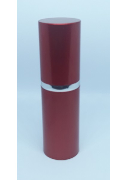 Parfüm Şişesi 20 ml (5 Adet) Alüminyum Kırmızı Boş Şişe