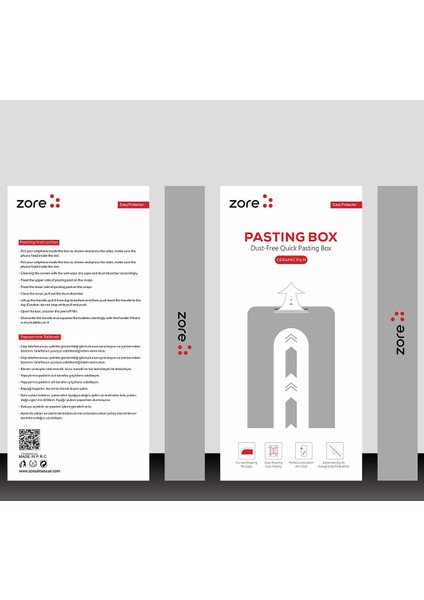 Huawei Nova 10 Uyumlu Kolay Uygulama Aparatlı Easy Body Nano Ekran Koruyucu modelleri