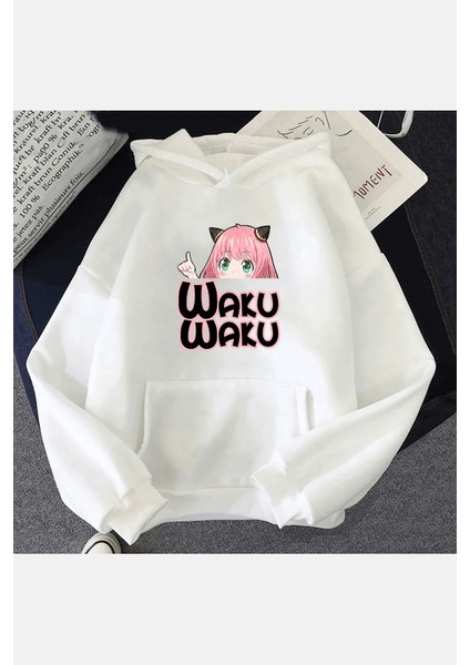 Anya Waku Waku Kapşonlu Sweatshirt