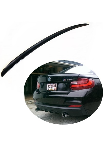 Bagaj Çıtası Universal Spoiler Parlak Siyah 115CM