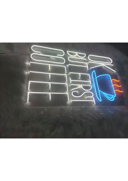 But First Coffee Neon LED TABELA(80X50CM)