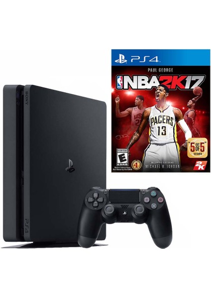 Playstation 4 Slim Oyun Konsolu 500GB Orjinal Kol Nba 2K17 Ps4 Oyun