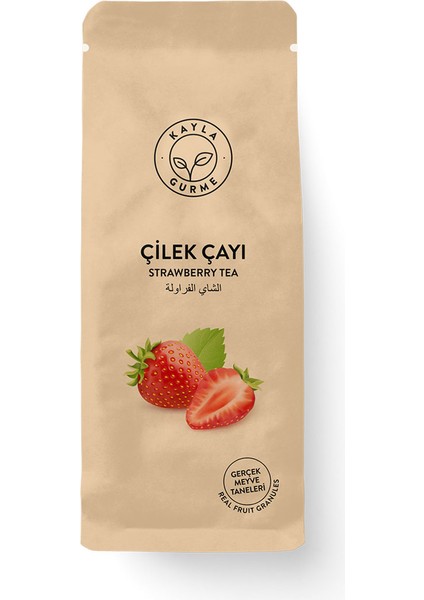 Çilek Çayı - Çilek Taneli - 1 Kg.