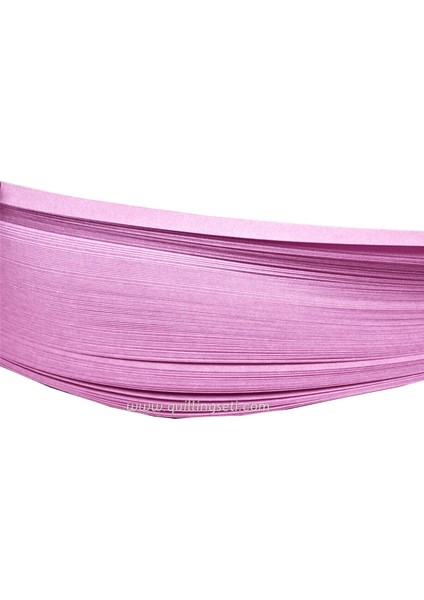 Quillingseti 5mm Sedefli Pembe Renk Quilling Kağıdı - 50'li