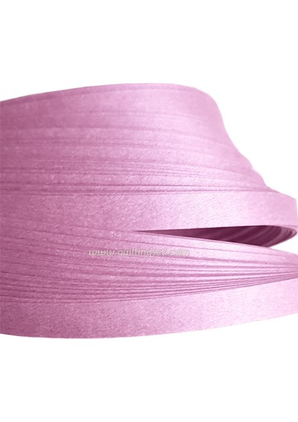 Quillingseti 5mm Sedefli Pembe Renk Quilling Kağıdı - 50'li fiyatları