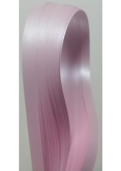 Quillingseti 5mm Sedefli Pembe Renk Quilling Kağıdı - 50'li modelleri