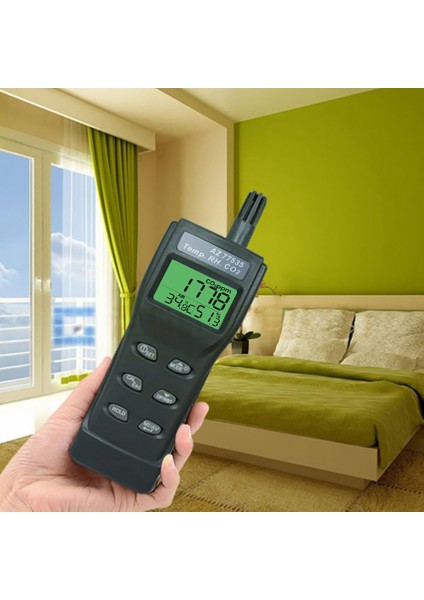 Az 77535 Dijital Taşınabilir Karbondioksit Ölçer