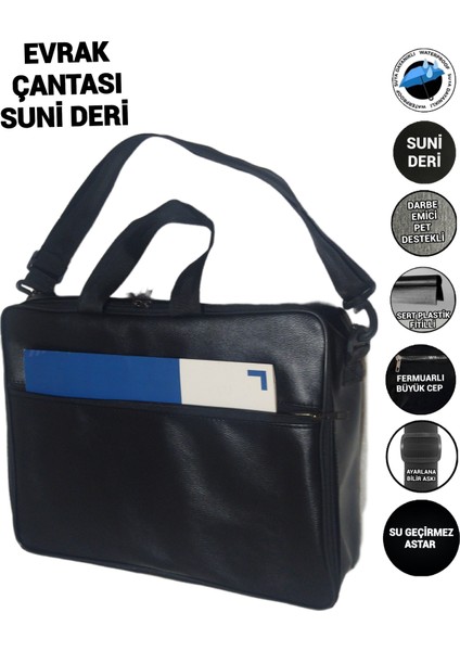 Evrak Çantası Suni Deri Su Geçirmez Astar fiyatları