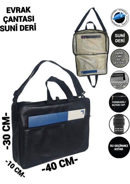 Evrak Çantası Suni Deri Su Geçirmez Astar modelleri